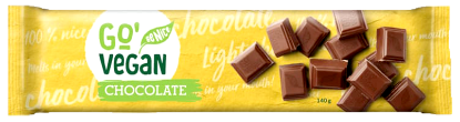 Go`Vegan Lys Sjokolade 140g