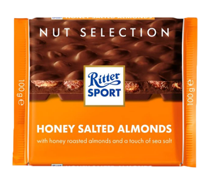 Ritter Sport Salte Mandler 100g