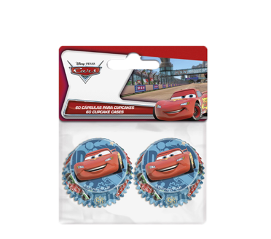 Cars Cupcake Mini 60stk