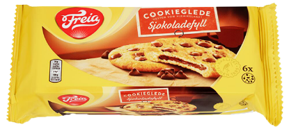 Cookieglede Sjokoladefyll 156g