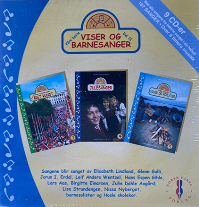 Viser og Barnesanger 3-5 / 9 CD-er