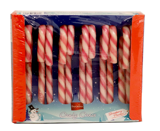 Candy Canes Strawberry 144g