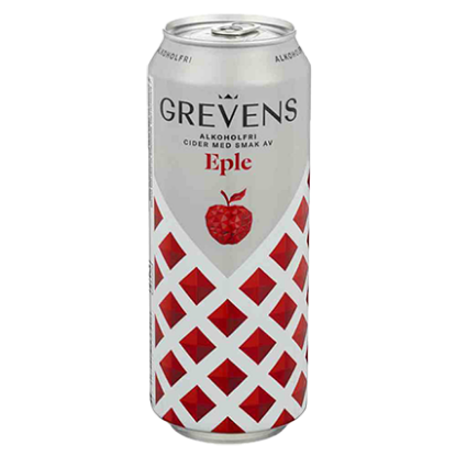 Grevens Eplecider Alkoholfri 0,5l