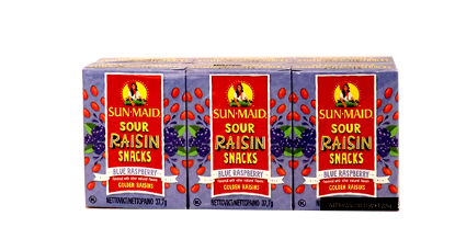 Sun Maid Sour Raisin Blue 6pk