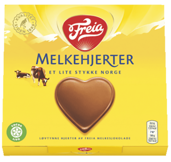 Melkehjerter 130g