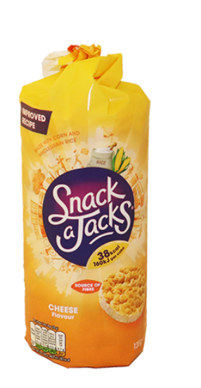 Snack a Jack Riskake Cheese 120 gr