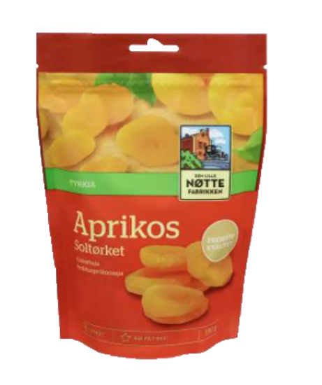 Aprikos Soltørket 190g