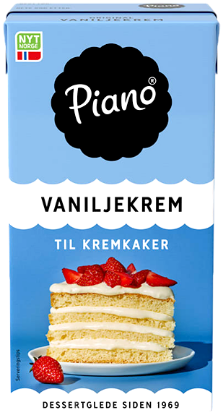 Piano Vaniljekrem 0,5L