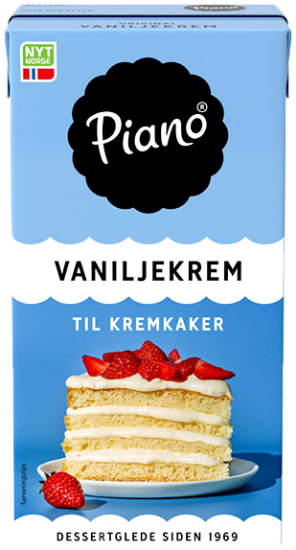 Piano Vaniljekrem 0,5L