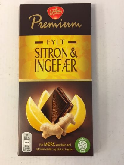 Premium Ingefær & Sitron 150g