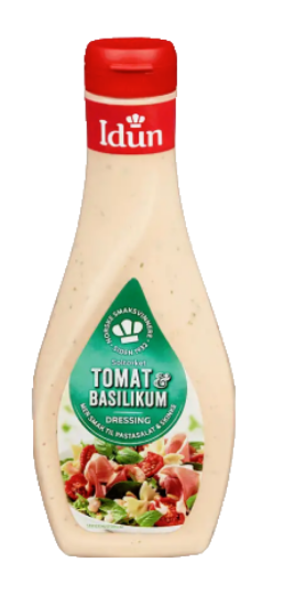 Tomat & Basilikum Dressing 450g