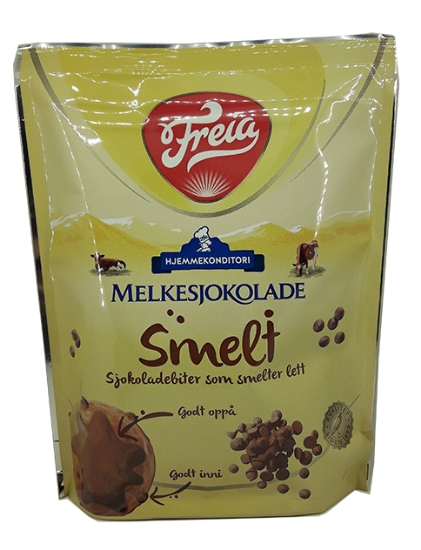 Smelt Melkesjokolade 200g