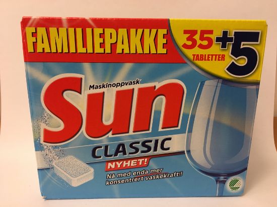 Sun Classic Maskinoppvask 40 tab
