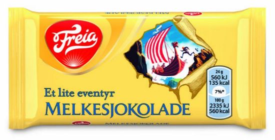 Melkesjokolade Eventyr 24g