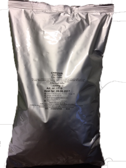 Chaqwa Kaffe Filtermalt 1kg