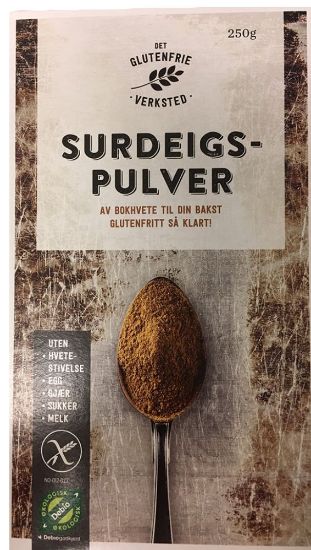 Surdeigspulver Glutenfritt/Økologisk