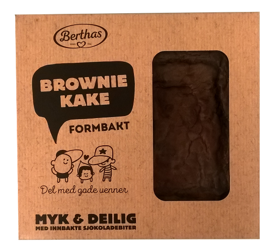 Brownie Kake Formbakt - 285g