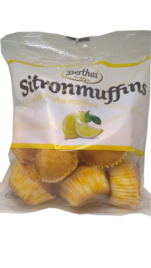 Sitronmuffins 200g