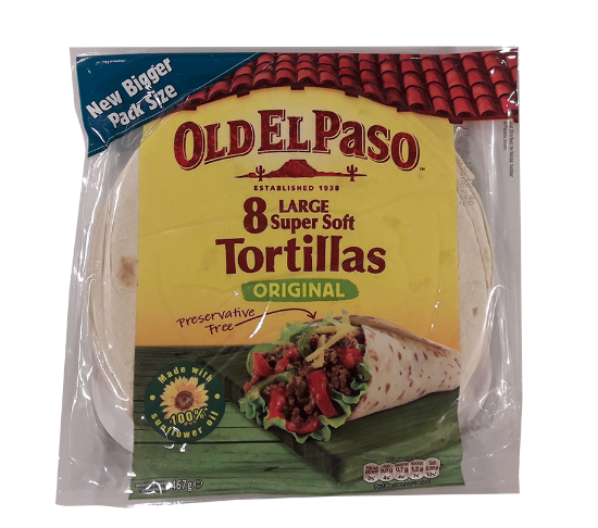 Tortillas Orginal Large 476g