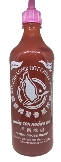 Sriracha Chilisaus ( Super sterk)
