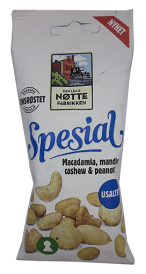 Spesial Nøtter Usaltet 50g