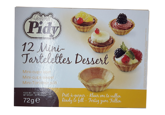 Tarteletter Dessert 12 stk