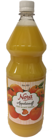 Nora appelsinsaft 1,5L
