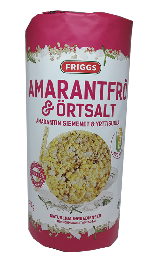 Friggs Maiskake Amarantfrø/urter 130g