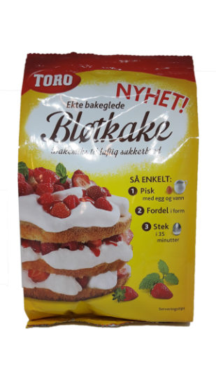 Toro Bakemiks Bløtkake 357g