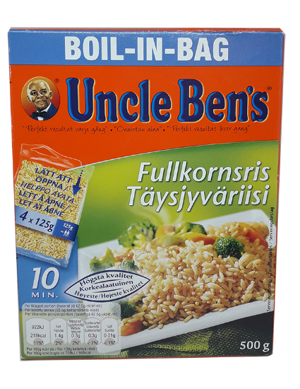 Fullkornsris Boil in Bag 4x125g
