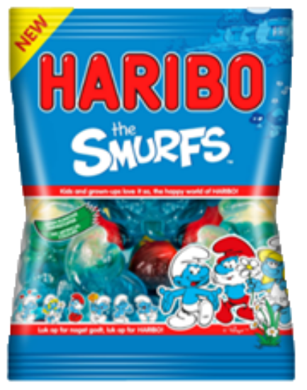 Haribo The Smurfs 125g