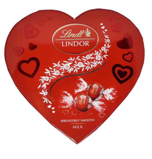 Lindor Heart Box 200 g