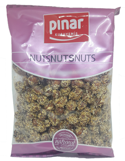 Innbakte Peanøtter M/Sesam 250g