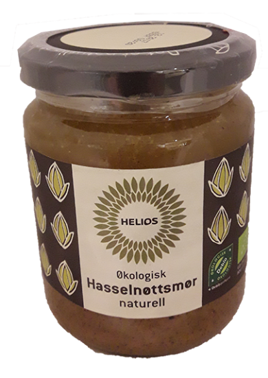Hasselnøttsmør Naturell 250g