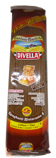 Divella Spaghetti Fullkorn 500g