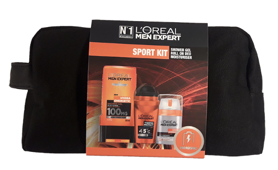 LOreal Toalettmappe Sport Kit