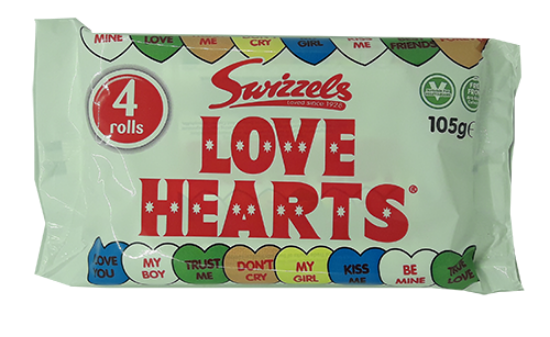 Love Hearts Multipack 105g