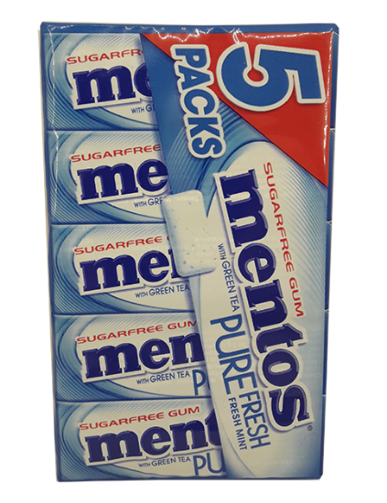 Mentos Sugarfree Gum 66g