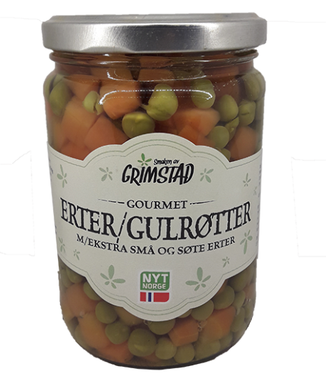 Erter Gulrøtter 370 g