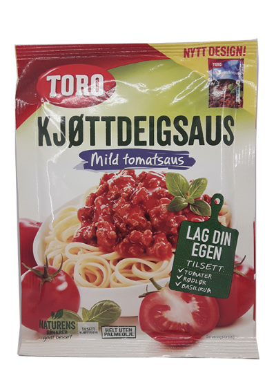 Kjøttdeigsaus Toro 58g