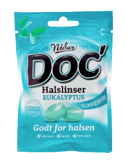 Doc Halslinser Eucalyptus 50g