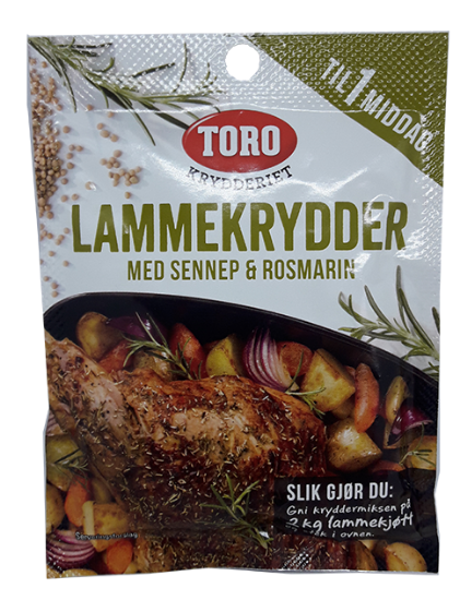 Toro Lammekrydder 17g