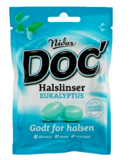 Doc Halslinser Euckalyptus 60g