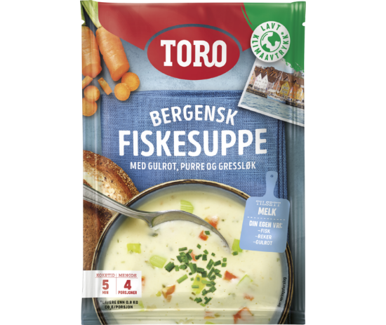 Bergensk Fiskesuppe 81 g, Toro