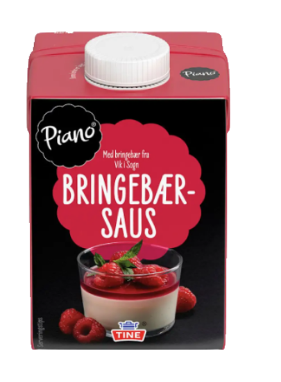 Piano Bringebærsaus 0,5l