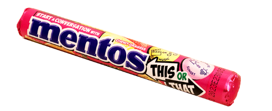 Mentos Fruktrull 40g