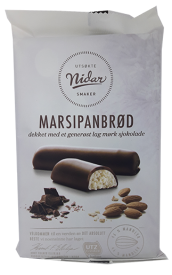 Nidar Marsipanbrød 4-pk, 110g
