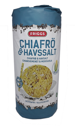 Friggs Chiafrø og Havsalt 130g