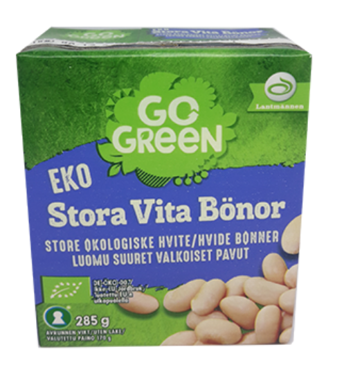 GoGreen Hvite Bønner 285g