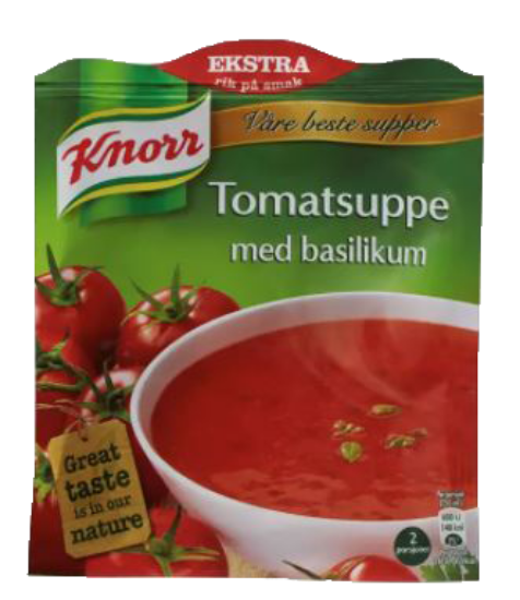 Tomatsuppe m/Basilikum Knorr 71g